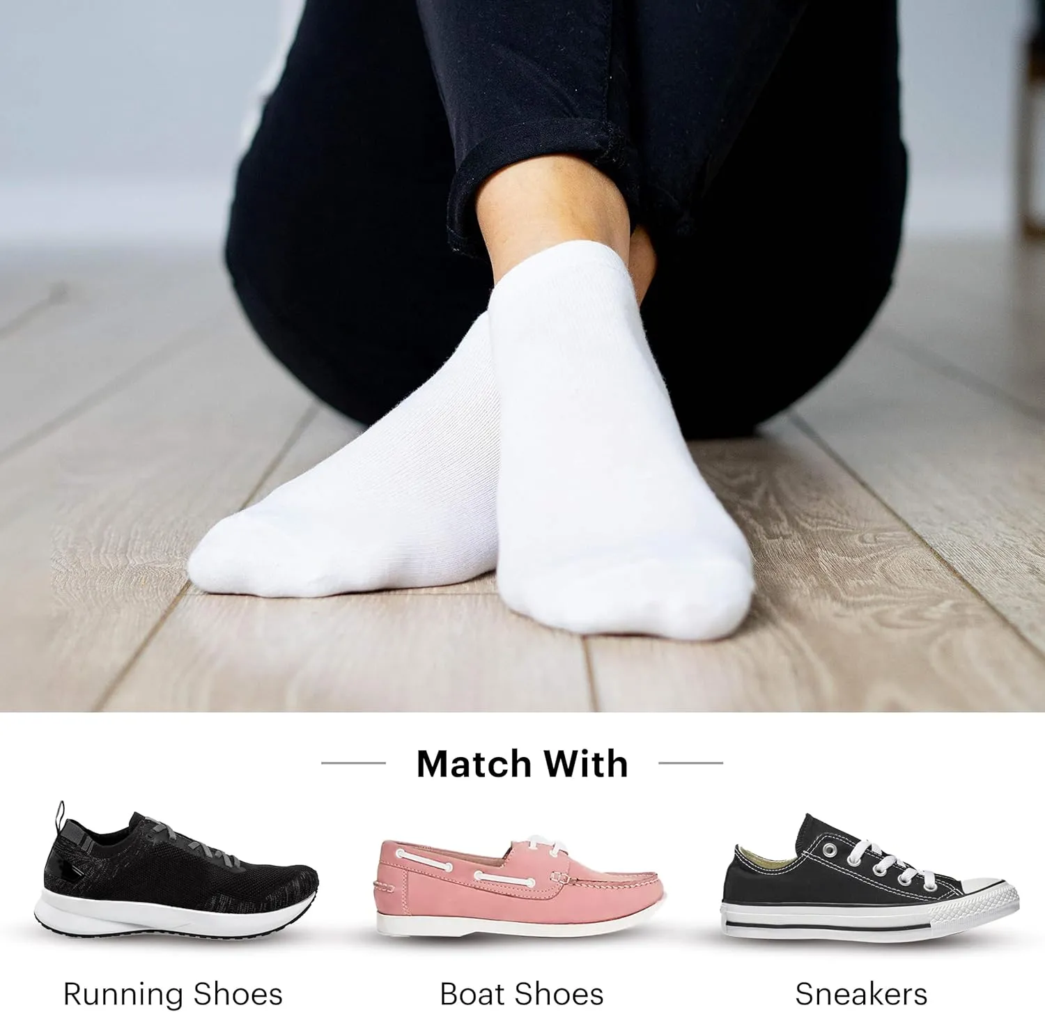 HOT FEET Thin Ankle Socks for Women & Girls – Fun & Cute Low Cut Athletic No Show Socks for Teen Girls. 6, 8, 18 PK Size 4-10