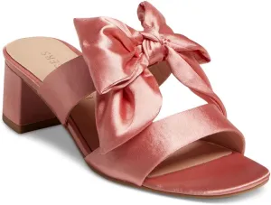 Jack Rogers Womens Heidi Mid Satin Open Toe Slide