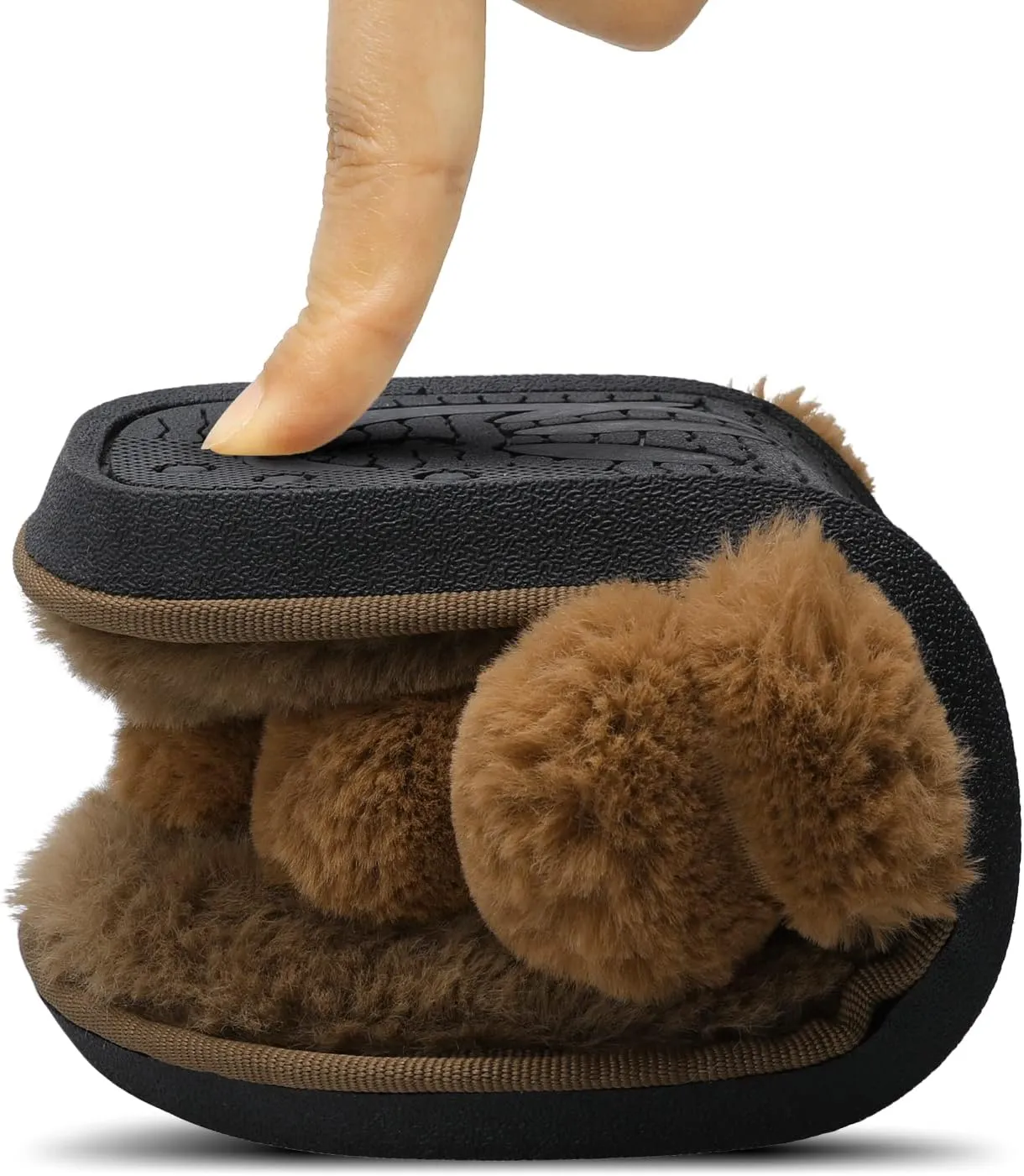 JOINFREE Women's Bedroom Slippers Comfort Four Season Classy Indoor Spa Slide Shoes