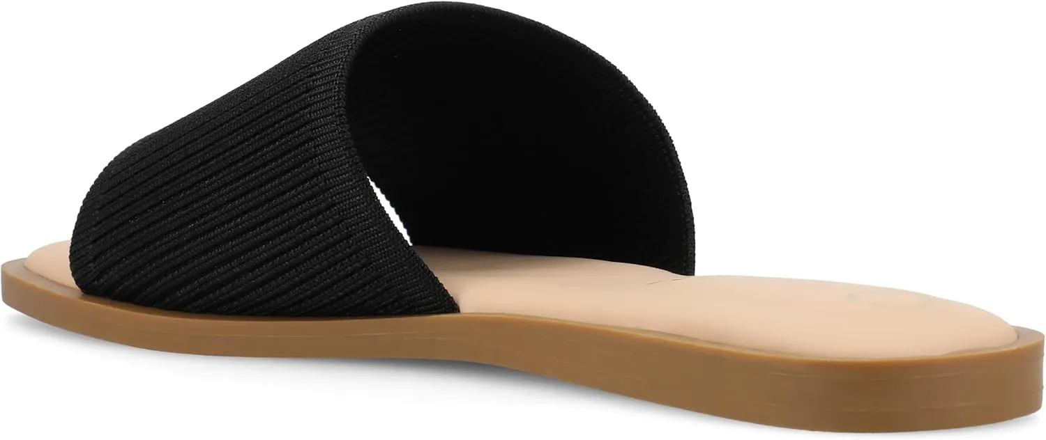 Journee Collection Women's Prisilla Slide Sandal