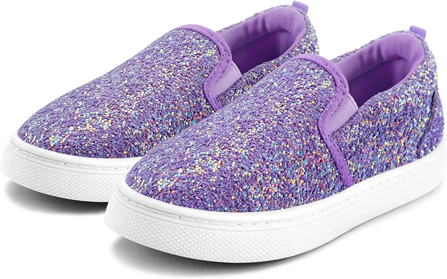 K KomForme Kids Shoes Toddlers Canvas Sneakers Slip on Walking Tennis Shoes for Boys Girls(Toddler/Little Kids/Big Kids)
