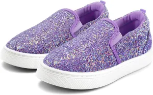 K KomForme Kids Shoes Toddlers Canvas Sneakers Slip on Walking Tennis Shoes for Boys Girls(Toddler/Little Kids/Big Kids)