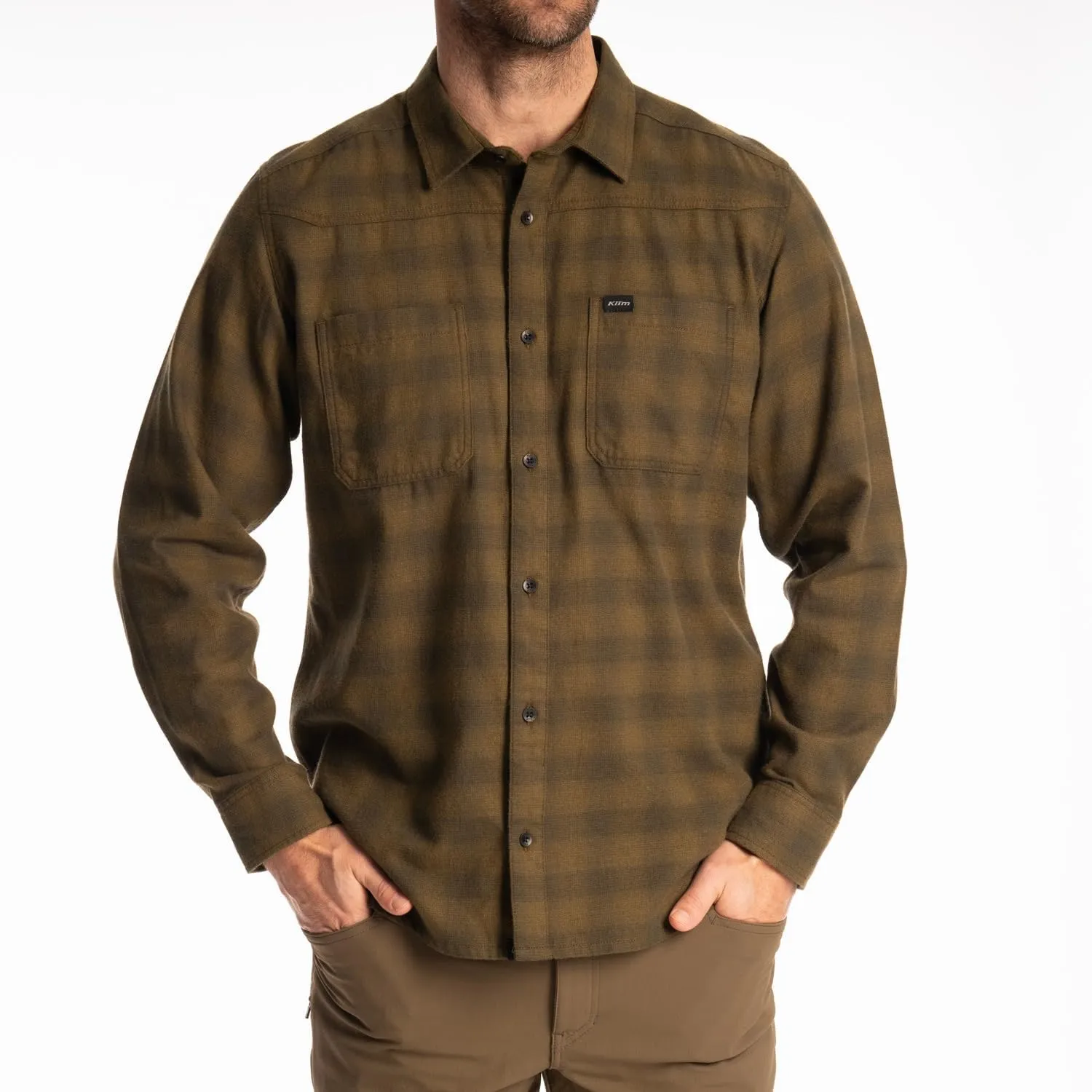KLIM Men's Table Rock Midweight Flannel Shirt