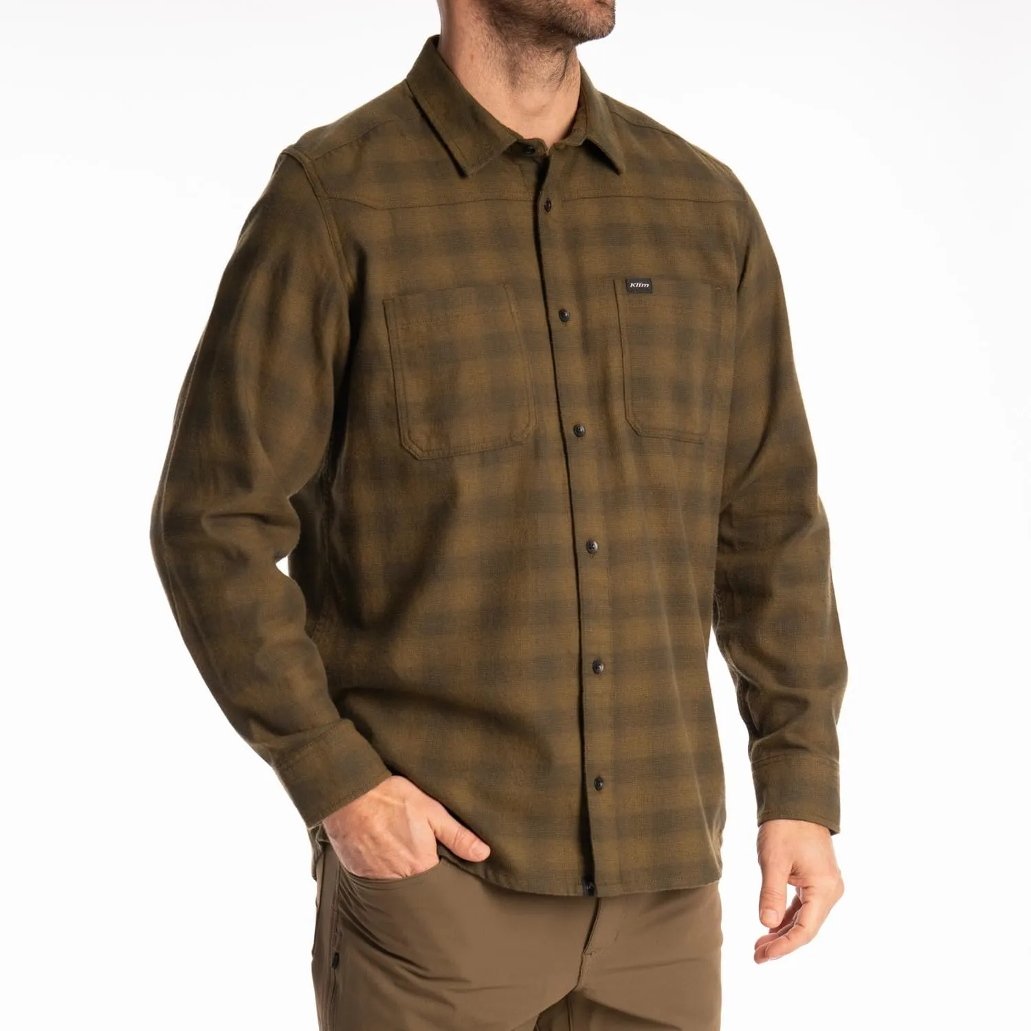 KLIM Men's Table Rock Midweight Flannel Shirt