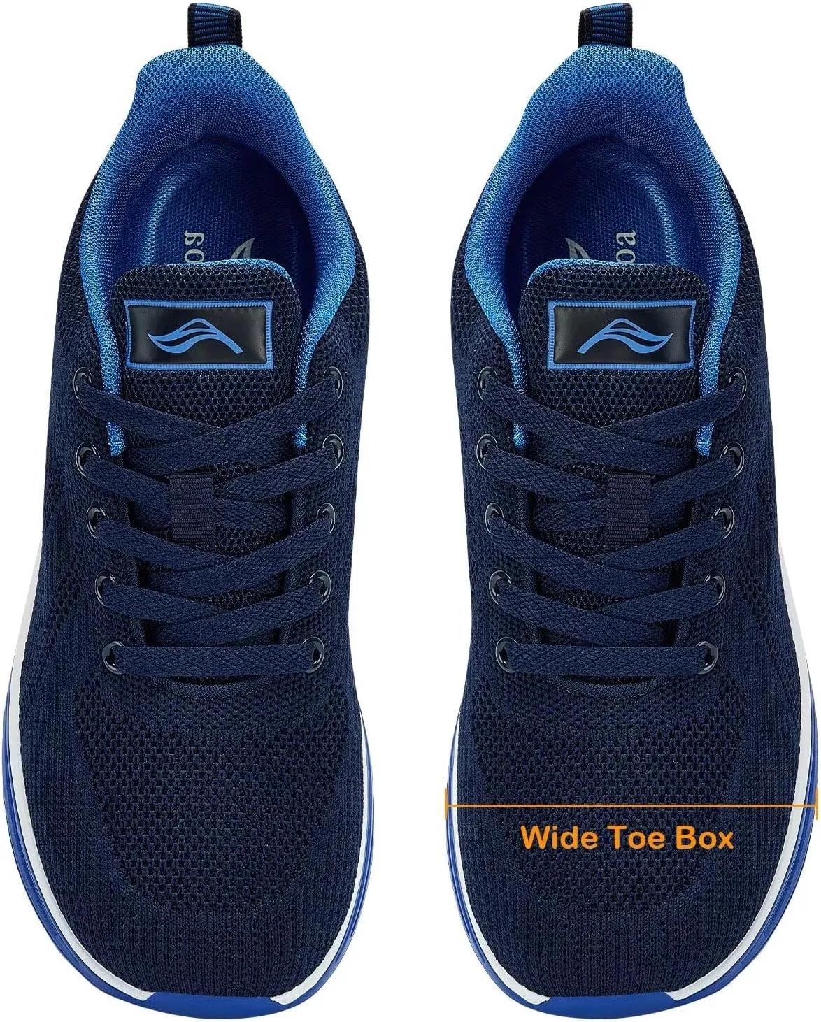 Lamincoa Women's Wide Toe Box Sneakers Wide Road Running Shoes Athletic Tennis Shoes for Women
