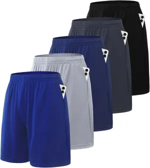 Mans Athletic Gym Shorts - Quick Dry Lightweight Training Shorts