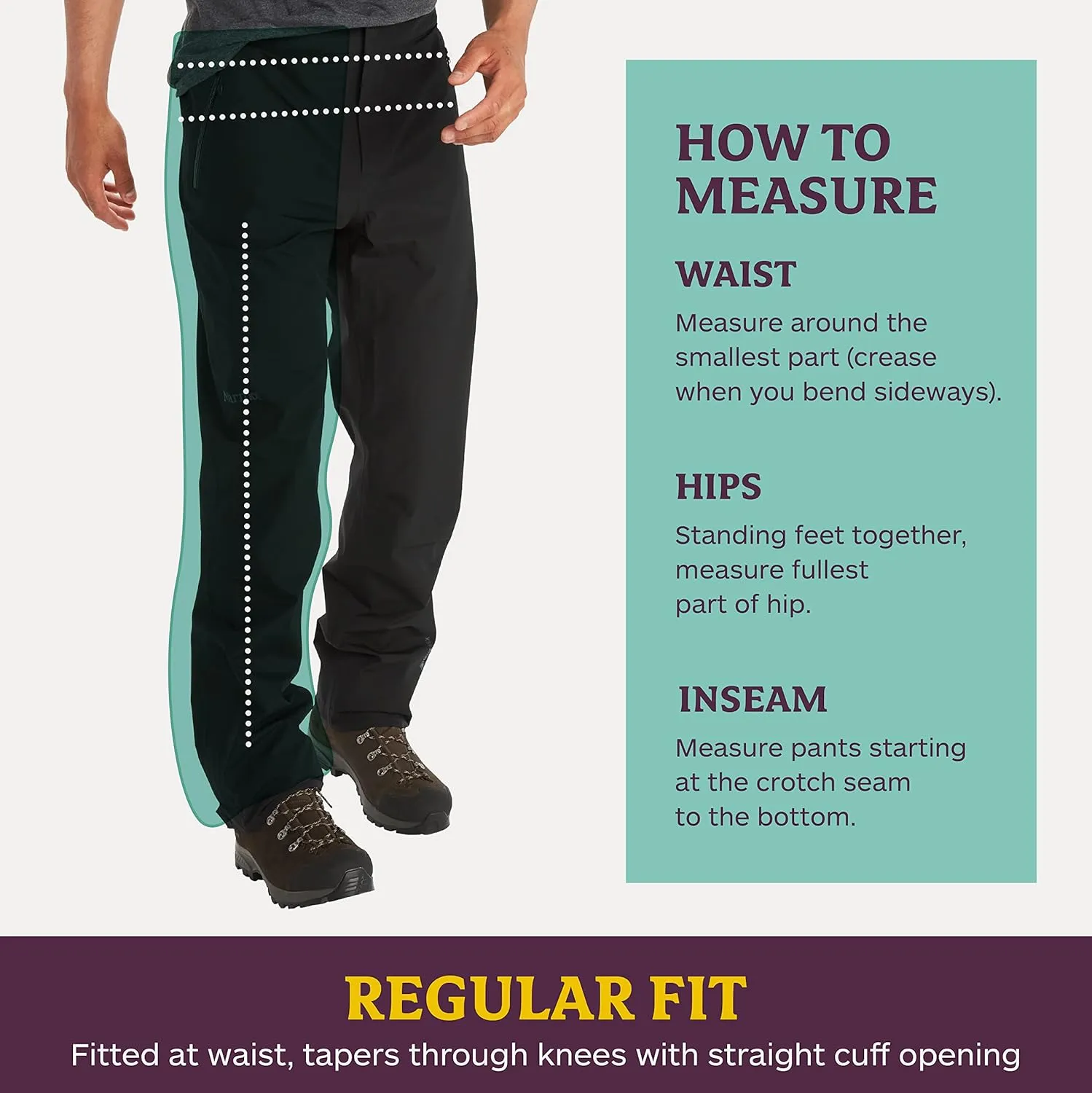 MARMOT Men's Gore-TEX Minimalist Rain Pant - Packable, Breathable, Durable Wind & Water Protection
