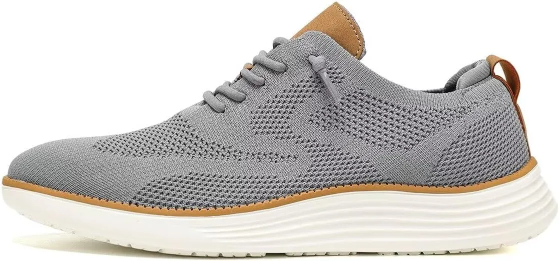Men's Casual Dress Sneakers Oxfords Business Mesh Breathable Walking Shoes Tennis Comfortable