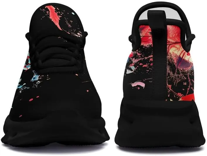 Mens Dragon Running Shoes Breathable Cushion Non Slip Outdoor Sports Walking Sneaker Tennis Jogging Training Tennis Shoes
