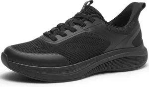 Men's Hands Free Slip On Walking Shoes Comfortable Breathable Casual Shoes for Men Knit Tennis Sneaker