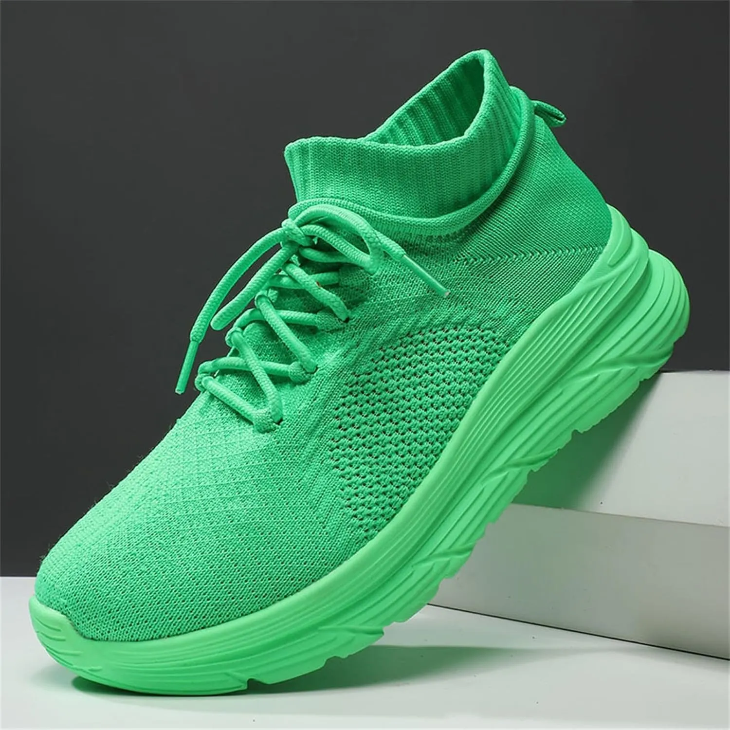 Mens Oxfords Lace-Up Lightweight Casual Walking Shoes Womens Tennis Shoes Flat Feet Men's Casual Dress Shoes Black Platform Sneaker Slip On Tennis Shoe Cross Trainer Shoe