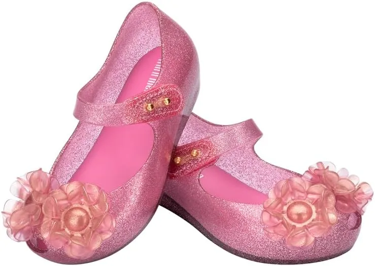 mini melissa Girl's Ultragirl Springtime Ballet Flat