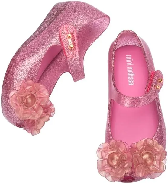 mini melissa Girl's Ultragirl Springtime Ballet Flat