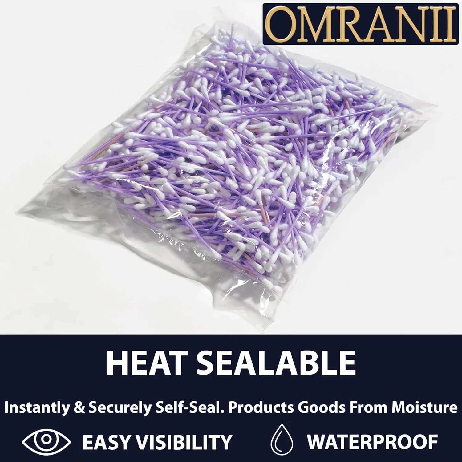 Multiple Sizes Clear Flat Poly Bags, 1.5Mil 7" X 9" & 100 Bags | Low-Density Polyethylene (LDPE), Flat Open Top Plastic Packaging Packing | Flexible and Durable Plastic Bags