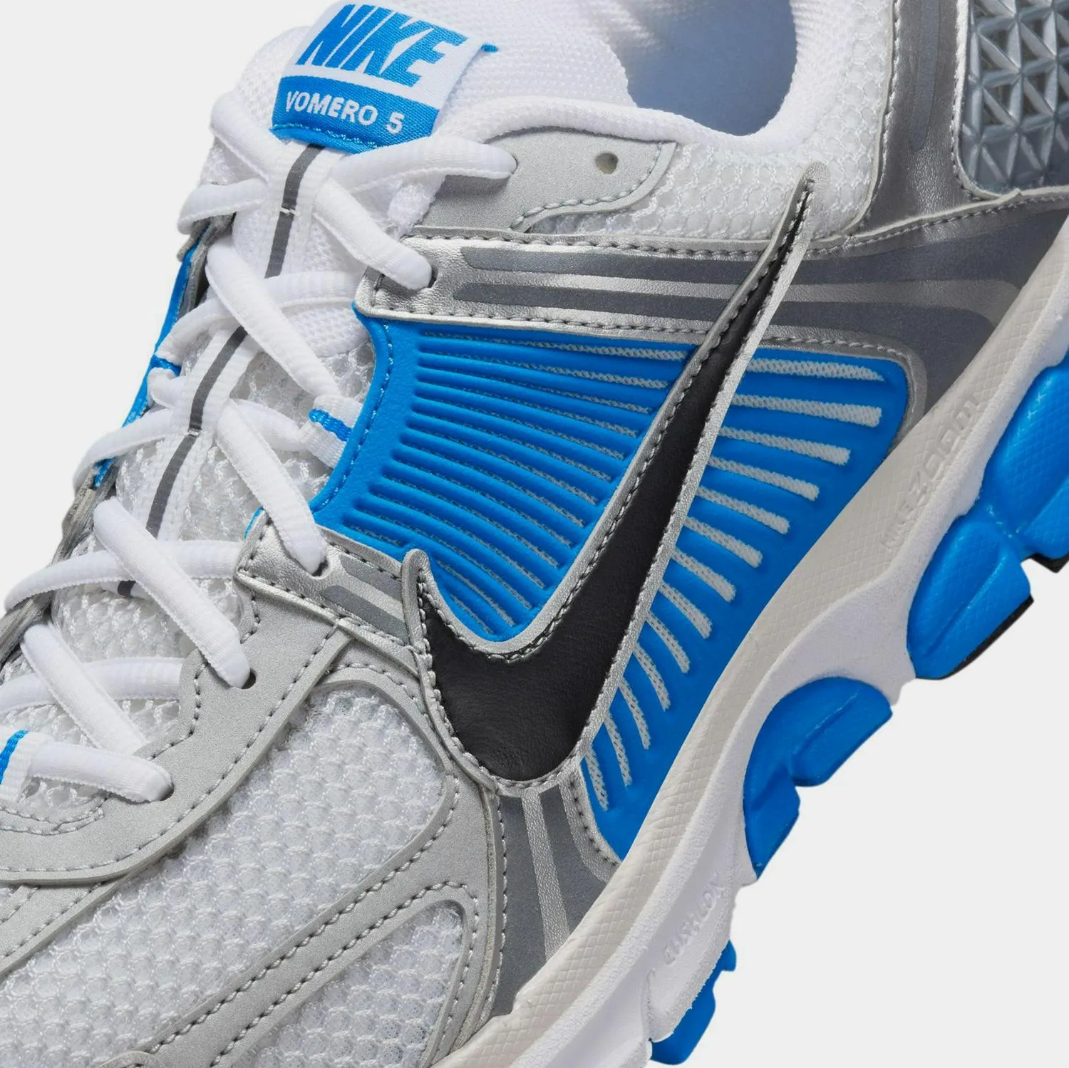 Nike Zoom Vomero 5 White Black Photo Blue Grey FJ4151-100 Sneaker Shoe Trainer