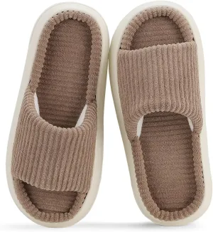 NineCiFun Unisex Summer House Slippers Indoor and Outdoor Slip-On Home Bedroom Shoes for Women and Men