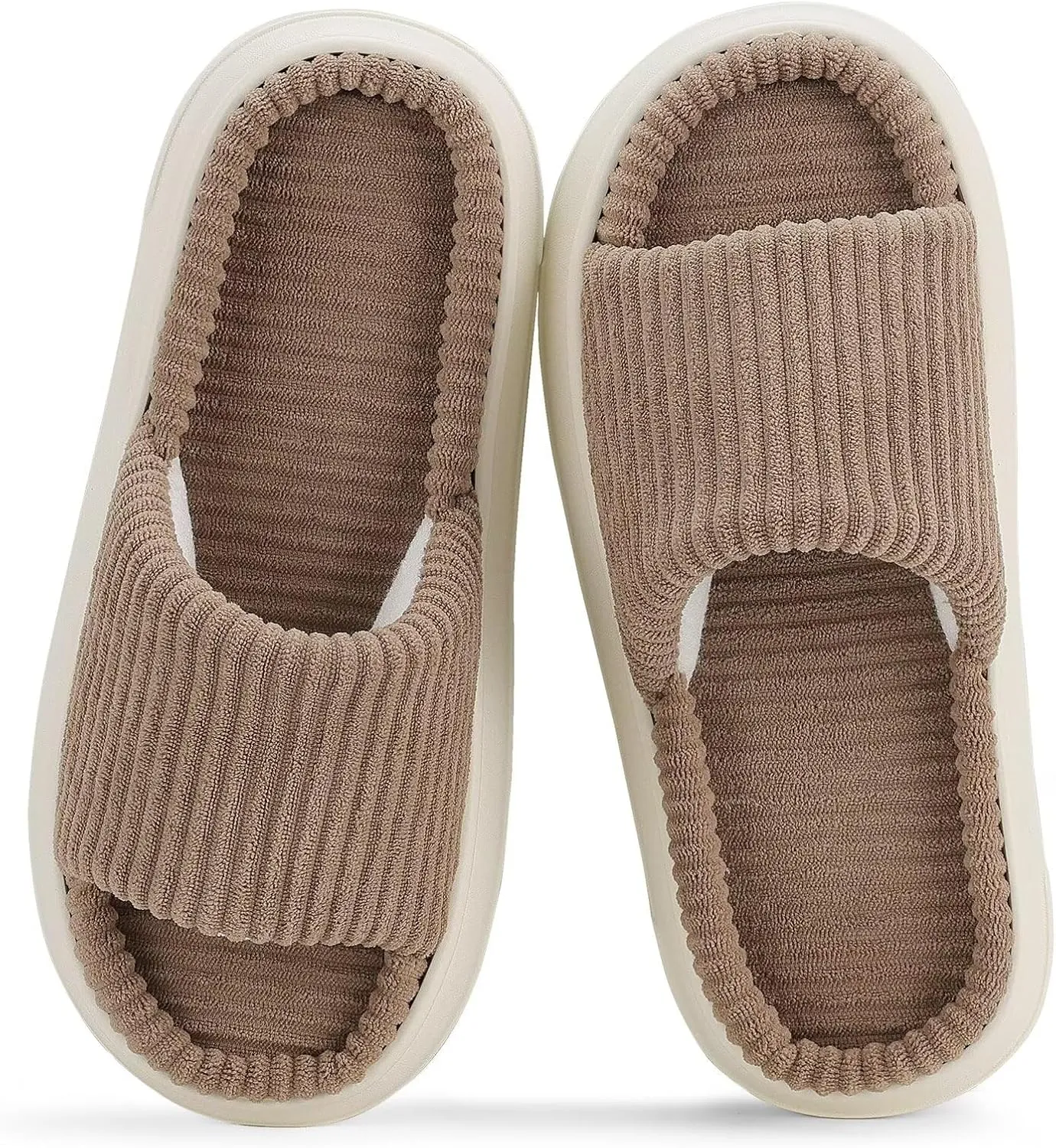NineCiFun Unisex Summer House Slippers Indoor and Outdoor Slip-On Home Bedroom Shoes for Women and Men