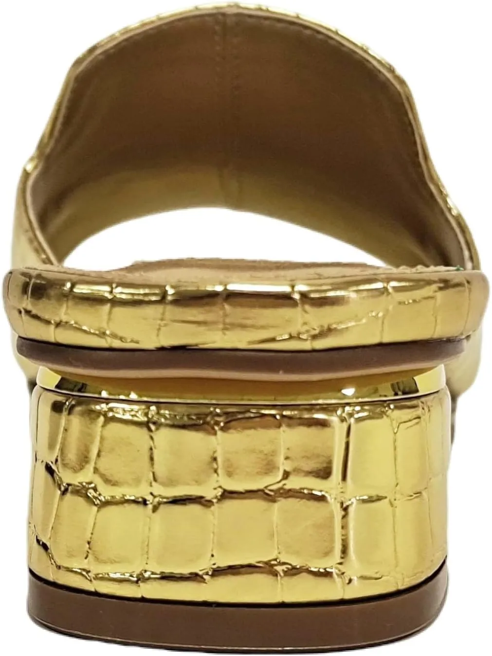 Ninety Union Open Toe Metal Trim Heel Slide