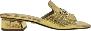 Ninety Union Open Toe Metal Trim Heel Slide