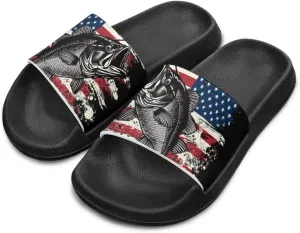 Ocean Animals Slide Sandals for Boys Girsl Cartoon Kids Slides Open Toe Design
