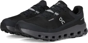 On Men's Cloudvista 2 Waterproof Sneaker, Black/Eclipse, 8
