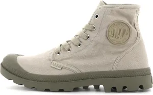 Palladium Men's Pampa Hi Boot, Vegan Canvas Lace Up Boot