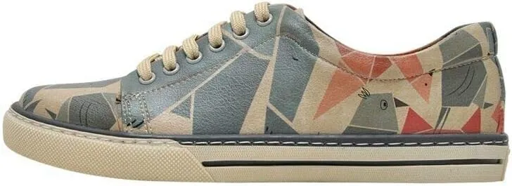 Personalize Your Life - Printed Fashionable Sneaker - Chic, Elegant and Casual Style - Vegan, Environmentally Friendly and Handmade - Breathable Design