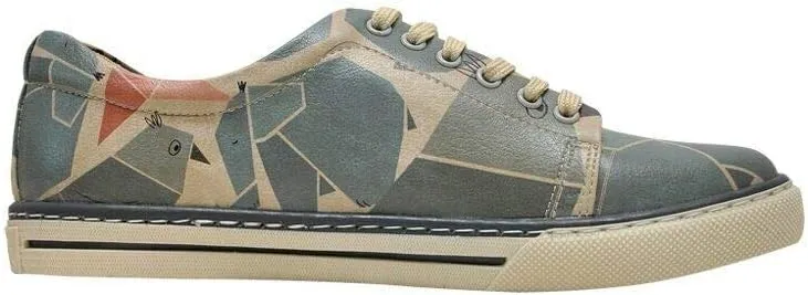 Personalize Your Life - Printed Fashionable Sneaker - Chic, Elegant and Casual Style - Vegan, Environmentally Friendly and Handmade - Breathable Design
