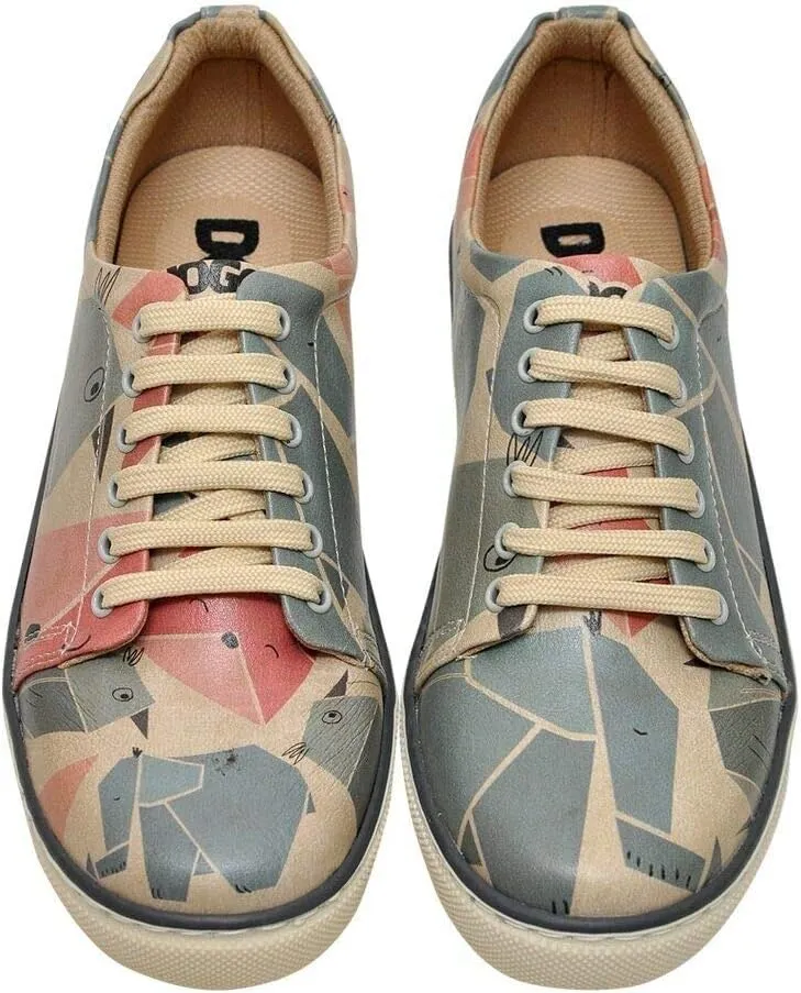 Personalize Your Life - Printed Fashionable Sneaker - Chic, Elegant and Casual Style - Vegan, Environmentally Friendly and Handmade - Breathable Design