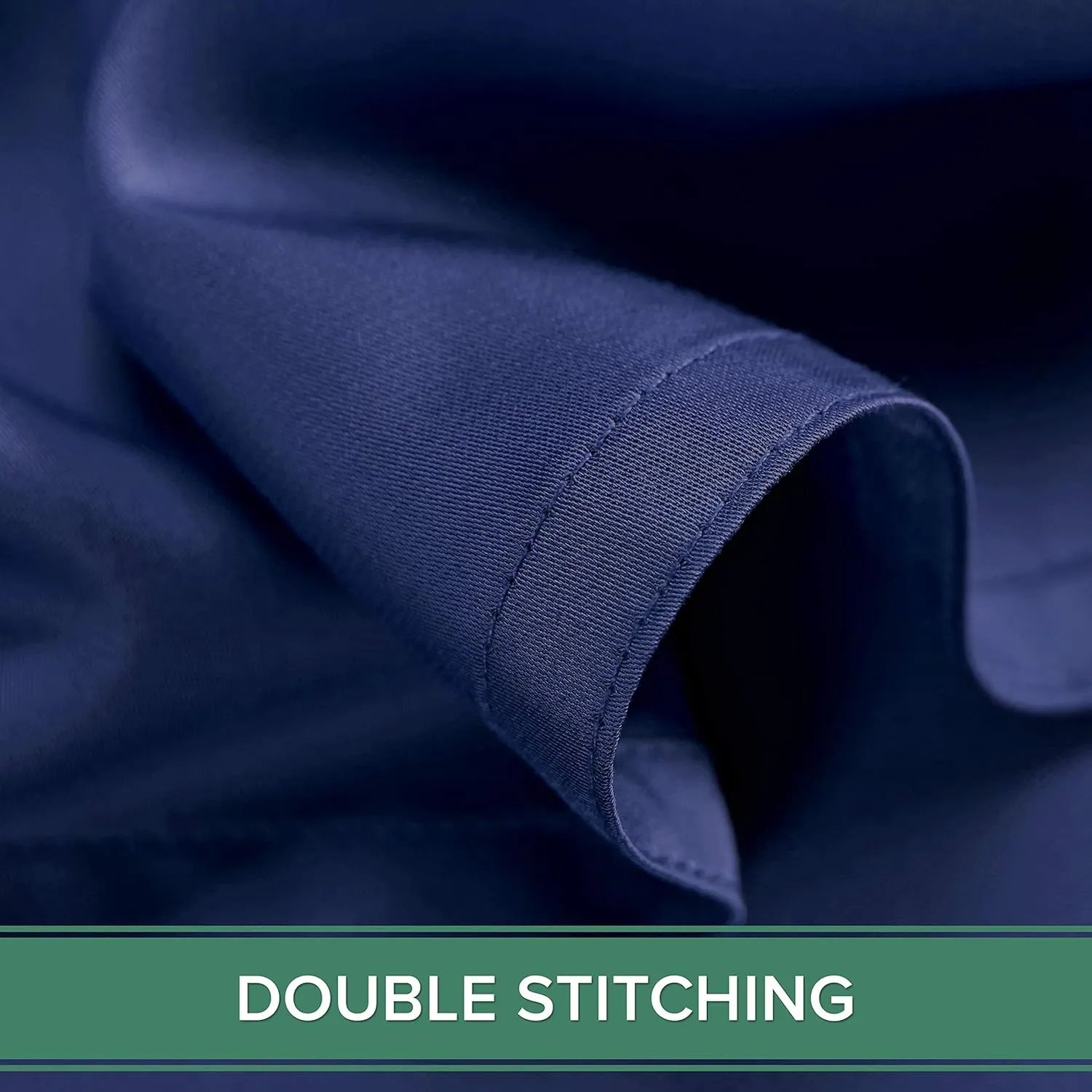Pure Bamboo California King Sheets, Genuine 100% Organic Viscose Derived from Bamboo Bed Sheet Set, Soft & Cooling, Double Stitching, 2 Year Quality Promise (California King, Cobalt Blue)