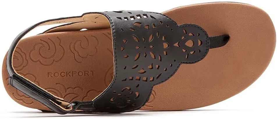 Rockport Women Ridge Circle Sling Slide Sandal