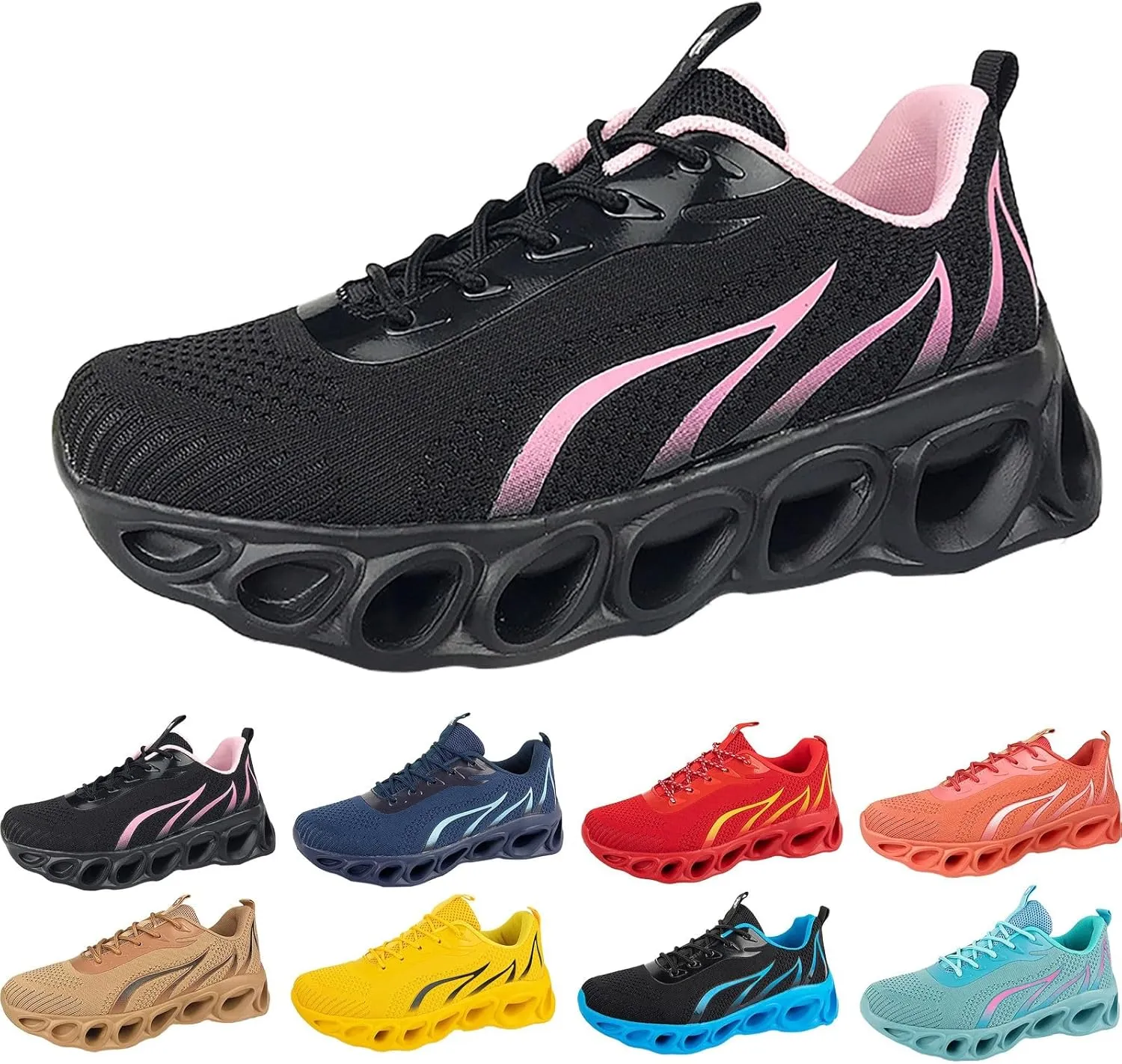 Running Shoes for Women White Sneakers Men Platform Loafers for Women Wide Closed Toe Indoor and Outdoor Women's Christmas Shoes Women's Wide Loafers