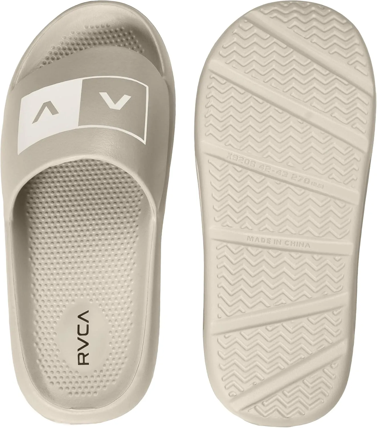 RVCA VA Molded Slide Sandals - Bold Style and Ultimate Breathable Comfort