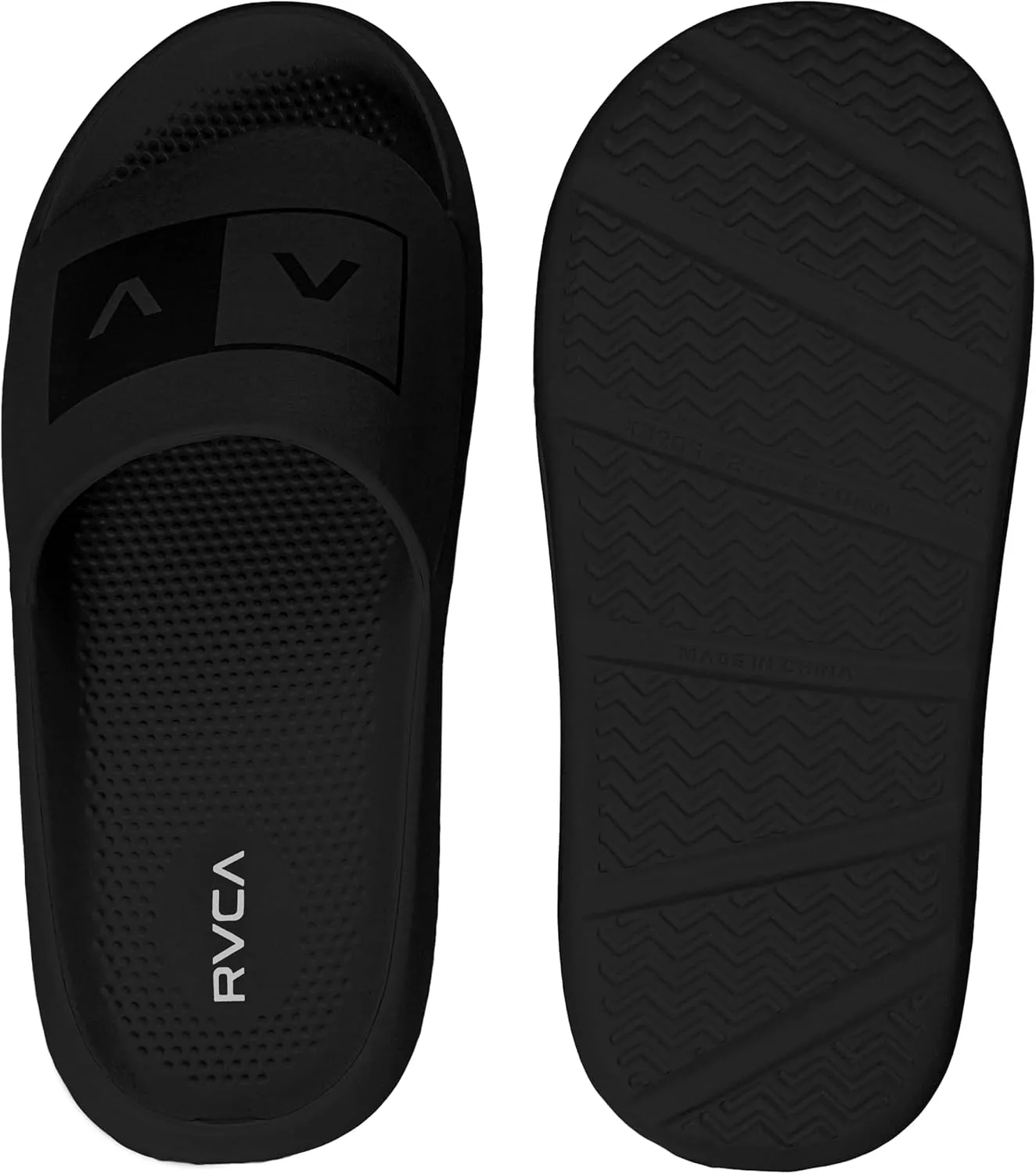 RVCA VA Molded Slide Sandals - Bold Style and Ultimate Breathable Comfort