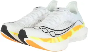 Saucony Women's Endorphin Elite 2 Sneaker, White/Peel, 10