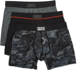 SAXX Underwear Co. Men's Underwear with Pouch Vibe Super Soft Boxer Brief 3Pk