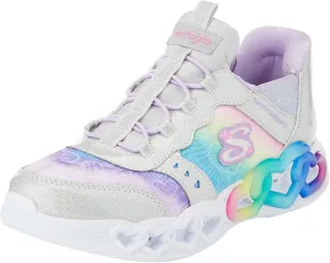 Skechers Girl's Infinite Heart Lights-Eternal Shimmer Sneaker