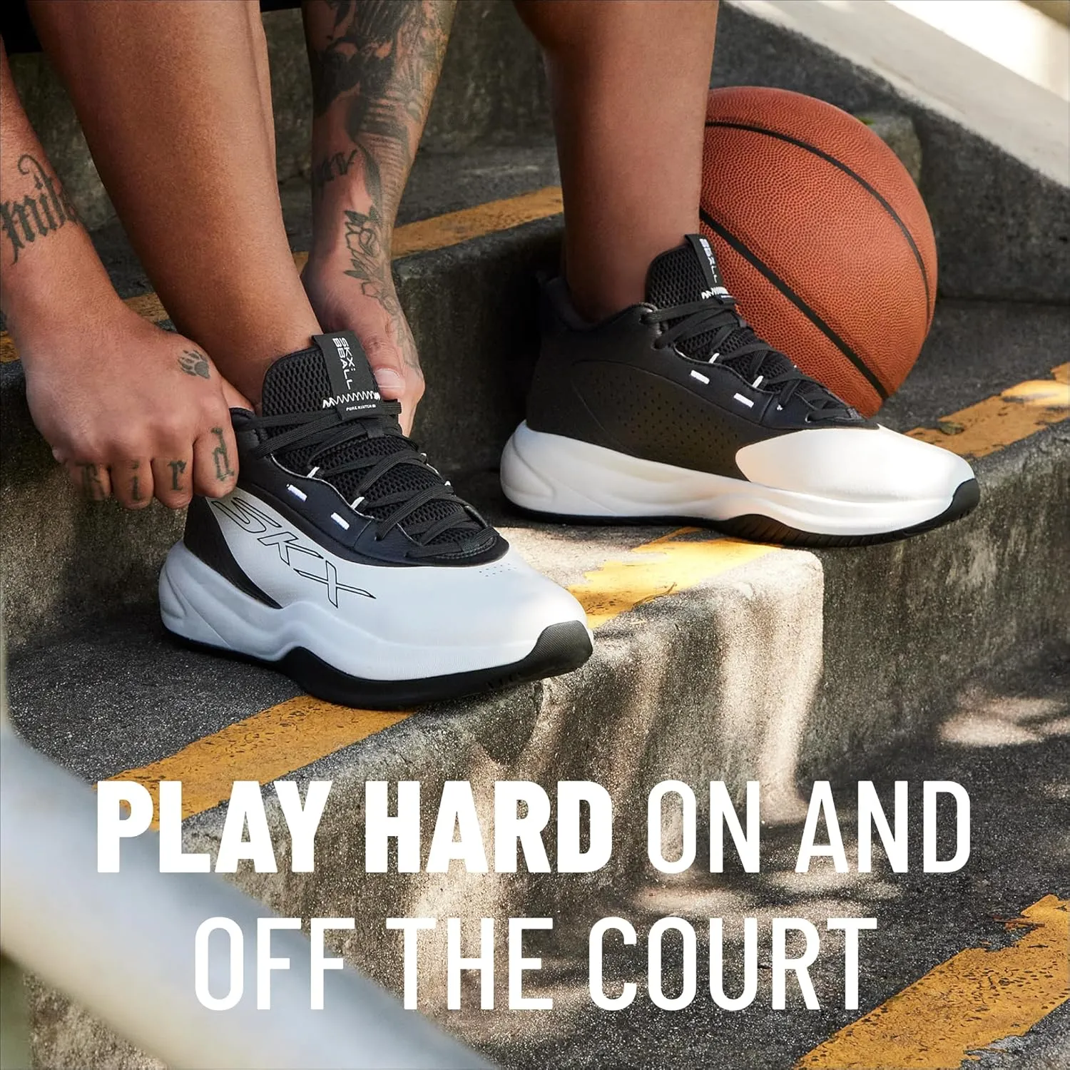 Skechers Men's Basketball Skx League Sneaker