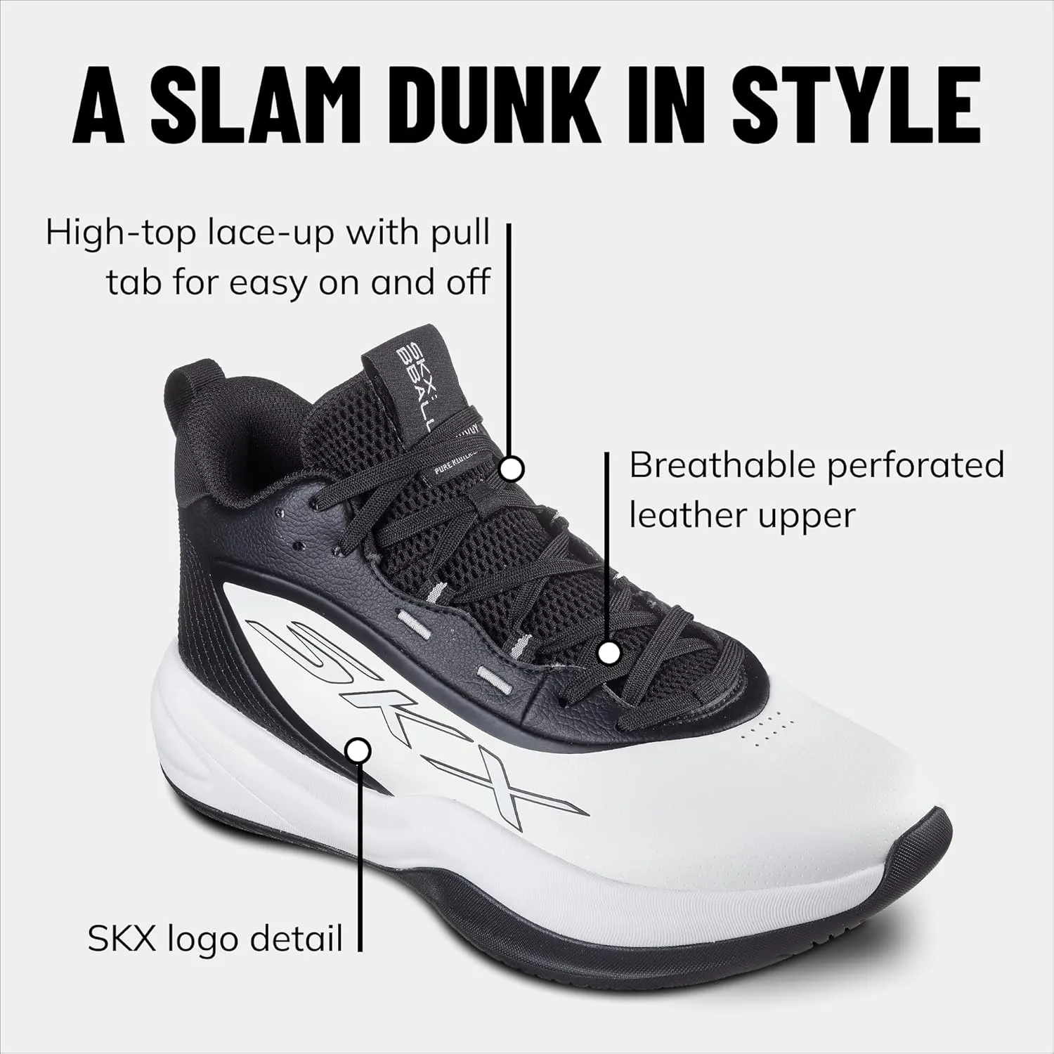 Skechers Men's Basketball Skx League Sneaker