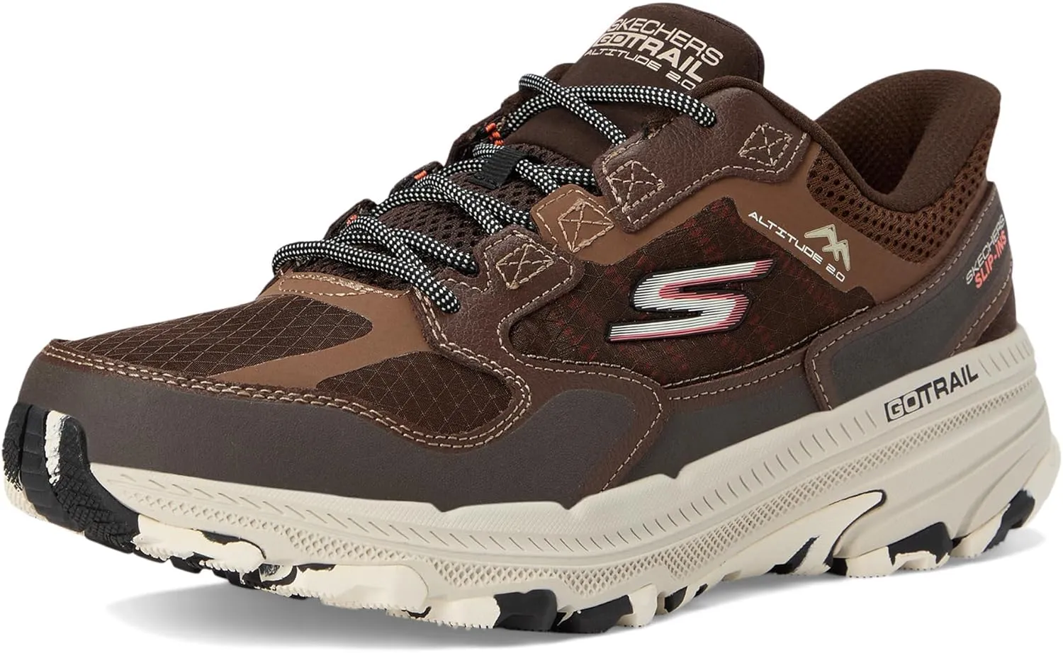 Skechers Men's Hands Free Slip-ins Go Run Trail Altitude 2.0-Rocky Hill Sneaker