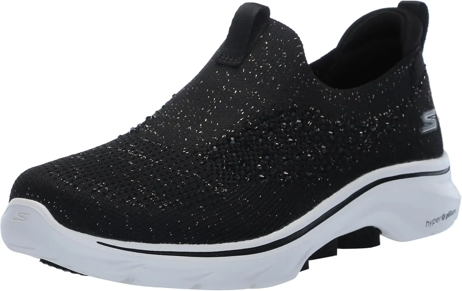 Skechers Women's Go Walk 7 Bling Sneaker