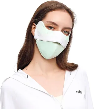 Sun Protection Face Cover UPF 50  Anti-UV Women Summer Mask Cooling Breathable Face Covering SLF5M040T