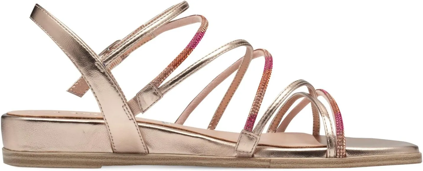 Tamaris Women's Ankle-Strap Flat Sandal