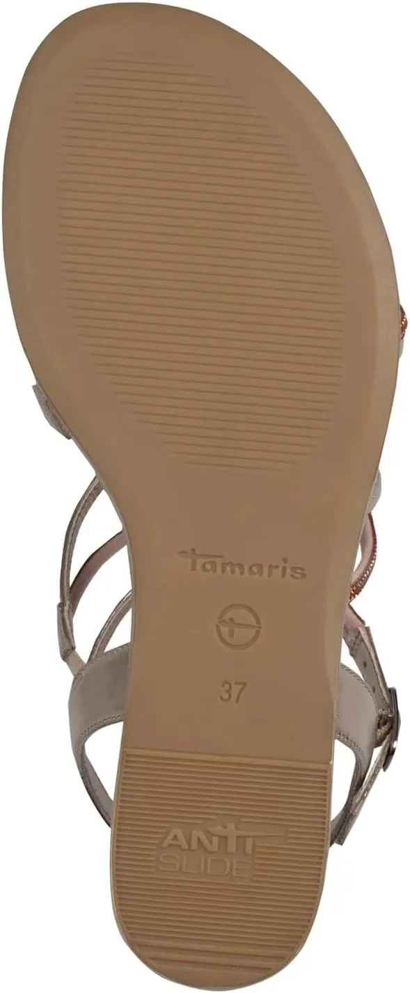 Tamaris Women's Ankle-Strap Flat Sandal