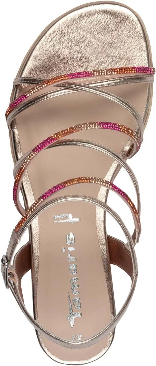 Tamaris Women's Ankle-Strap Flat Sandal