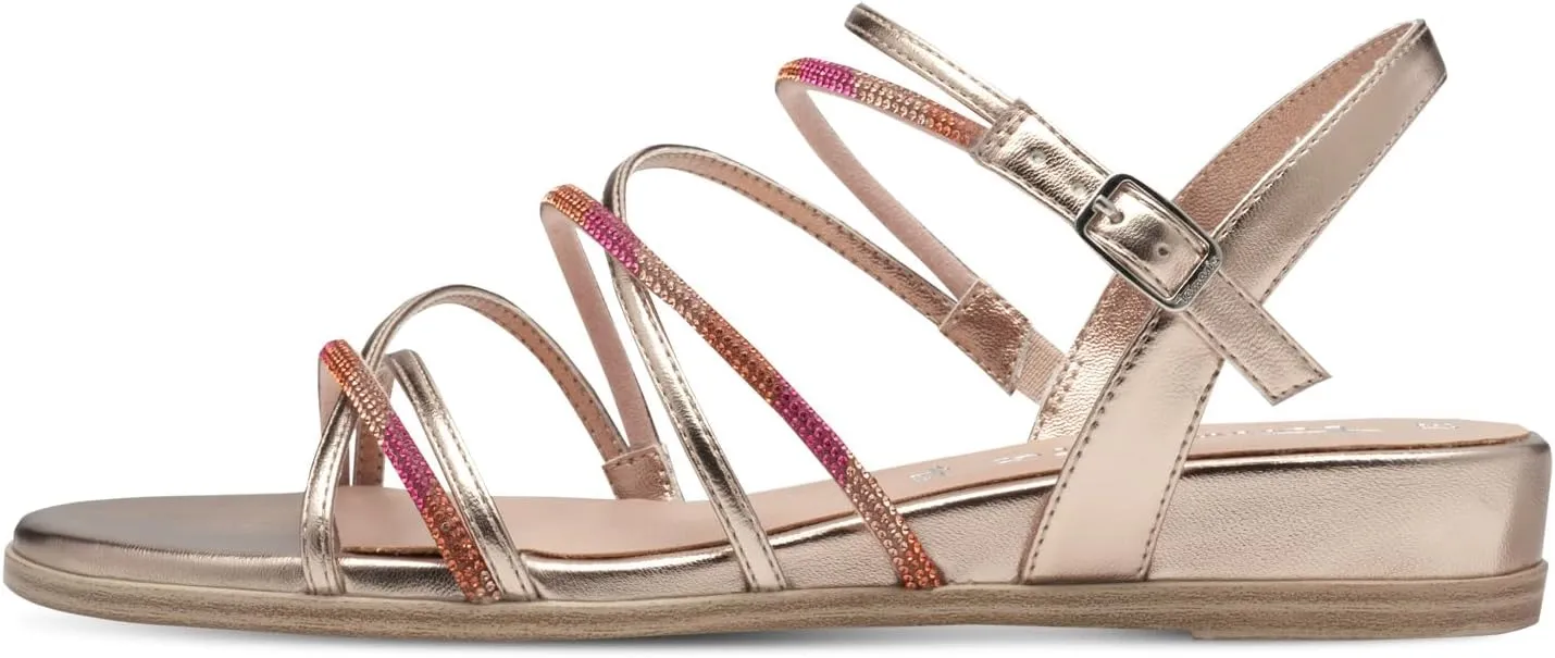 Tamaris Women's Ankle-Strap Flat Sandal