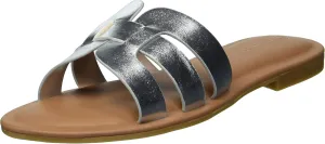 The Drop Women's Monika Flat H-Band Slide Sandal