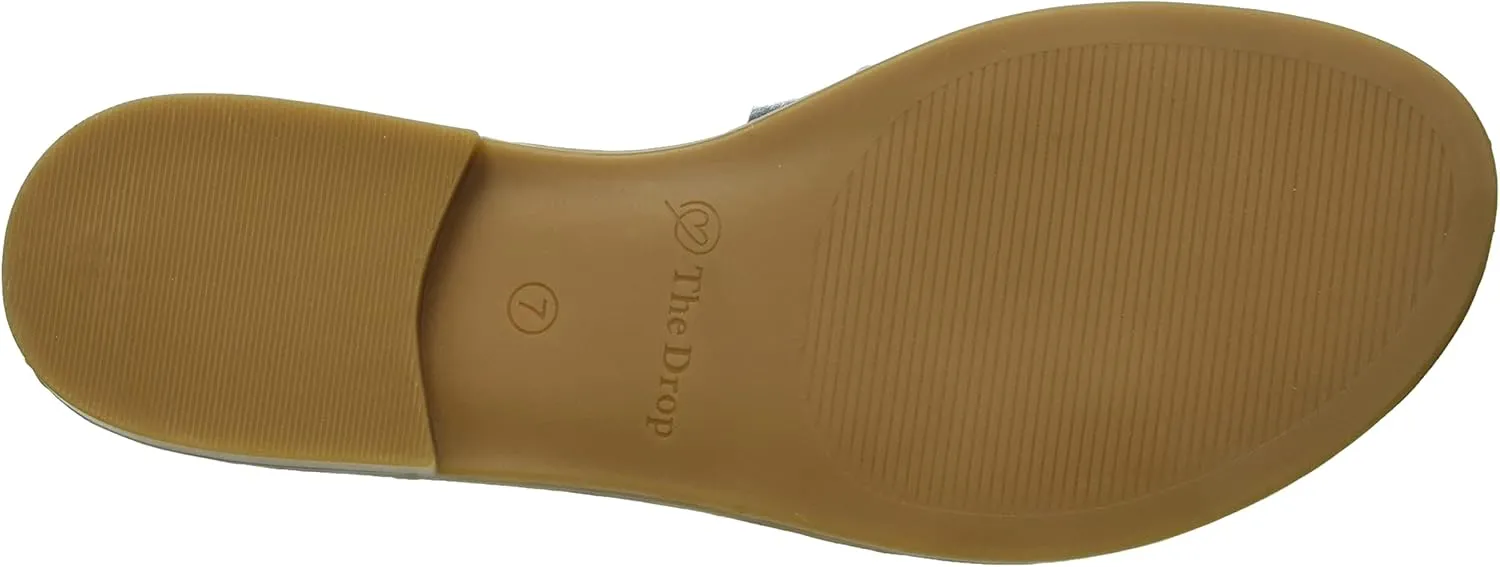 The Drop Women's Monika Flat H-Band Slide Sandal