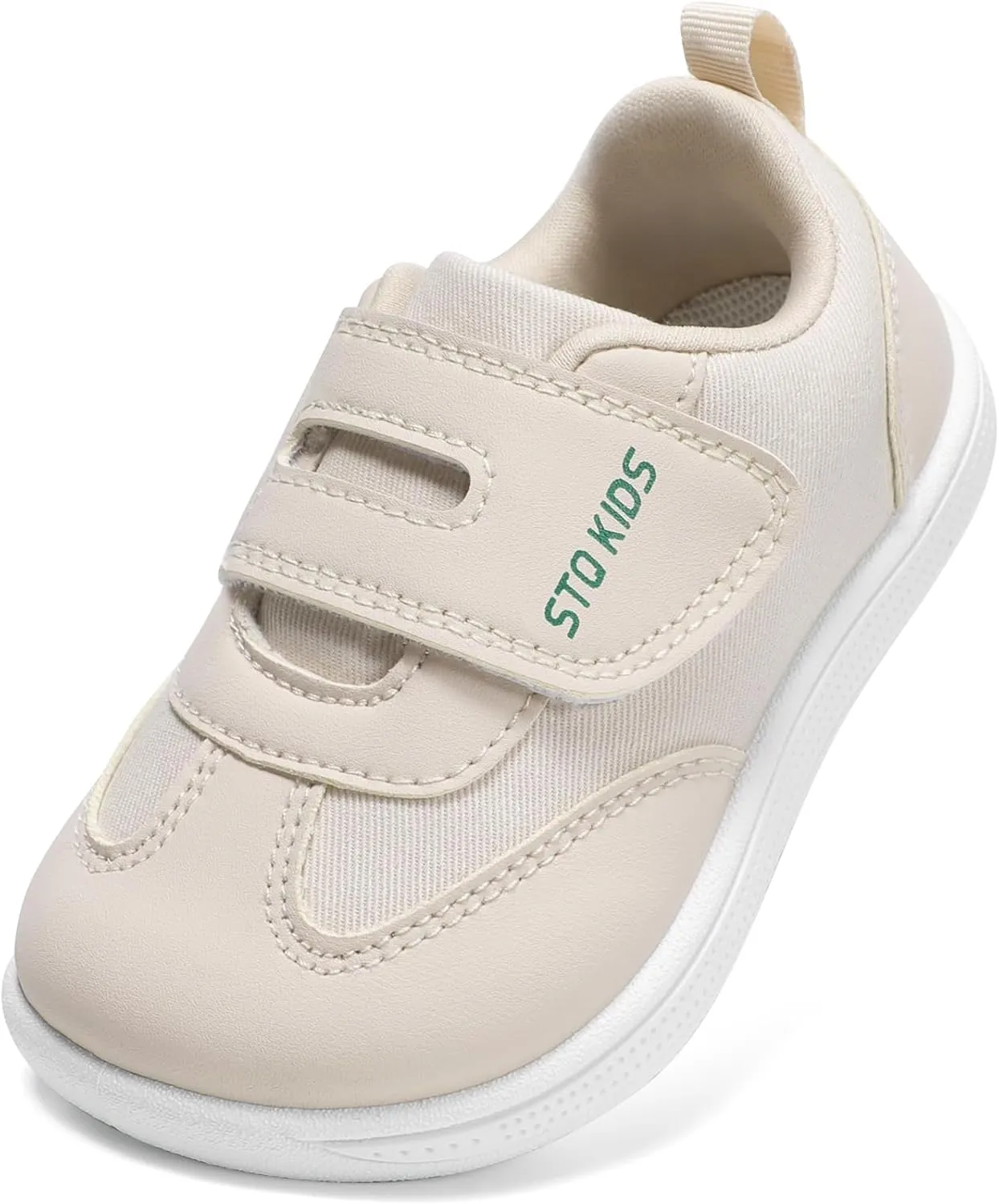 Toddler Wide Toe Box Shoes: Boys Barefoot Shoe Girl Sneakers Little Kids Tennis Non-Slip Zero Drop First Walking Breathable Running Athletic School Gym Sneaker