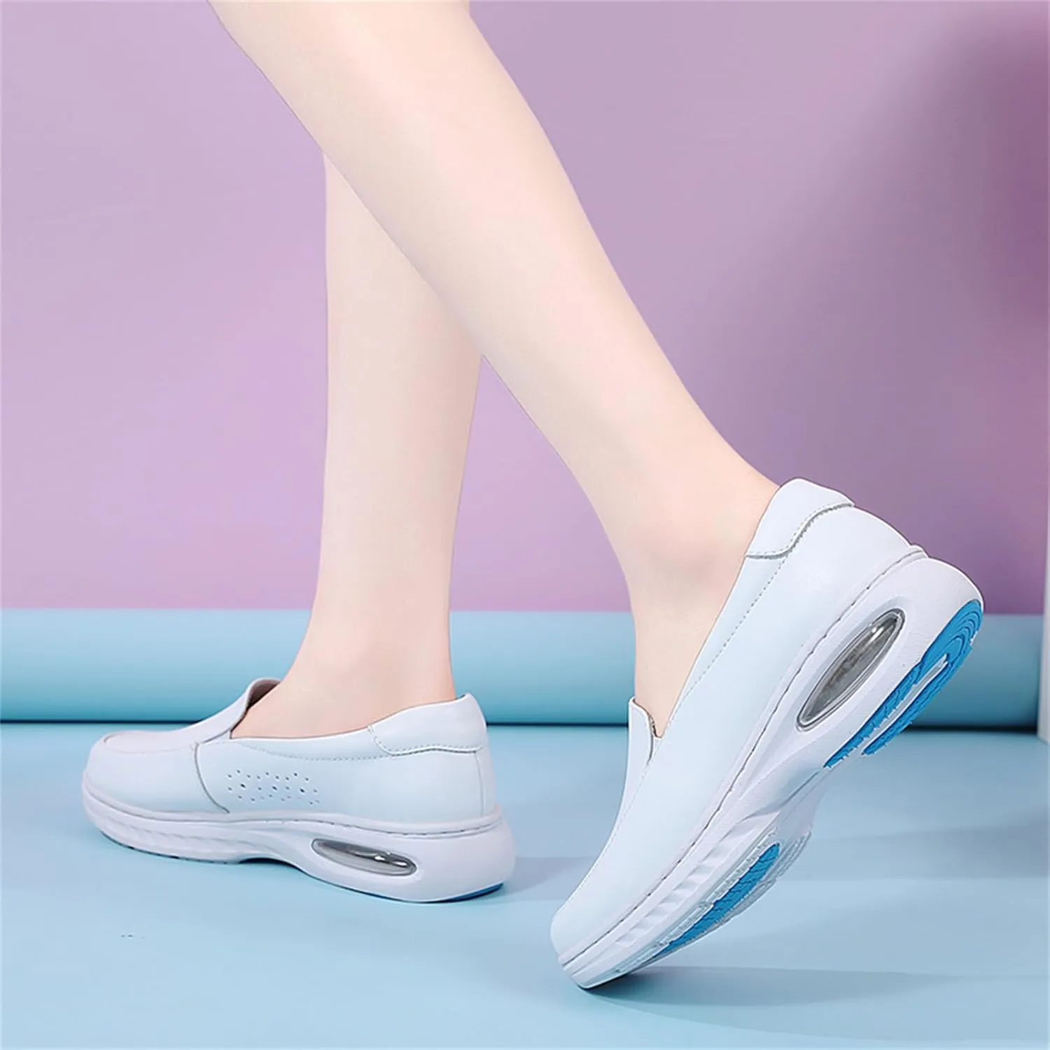 Touchmosees Air Cushion Nurse Sneakers Orthopedic Diabetic Walking Wedge Sneaker Platform Breathable Sneakers